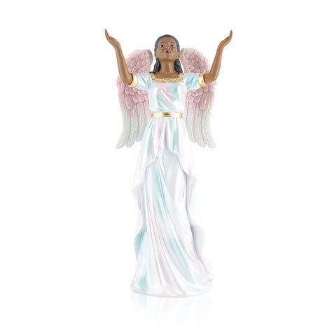 Praise: African-American Angel Figurine (Praise & Worship) | The Black ...