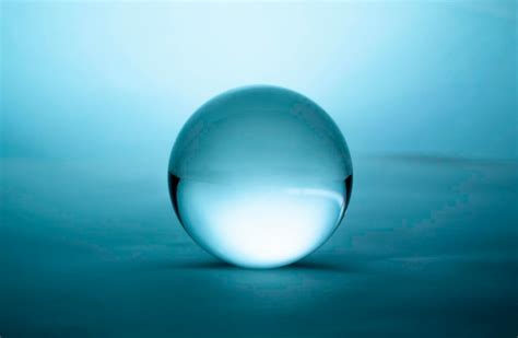 Premium Photo | Close-up of crystal ball