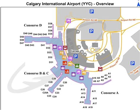 Discovering Calgary Airport Map: A Complete Guide