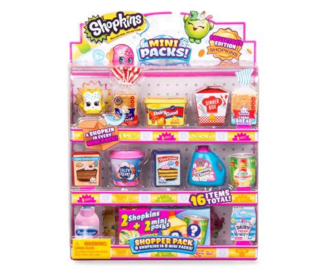 Shopkins Mini Packs Shopper Pack, 16-Count | Big Lots