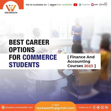 Job Placement Courses For Commerce Students-2024 | Academy Tax4wealth