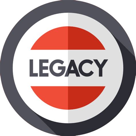 Legacy Flat Circular Flat icon