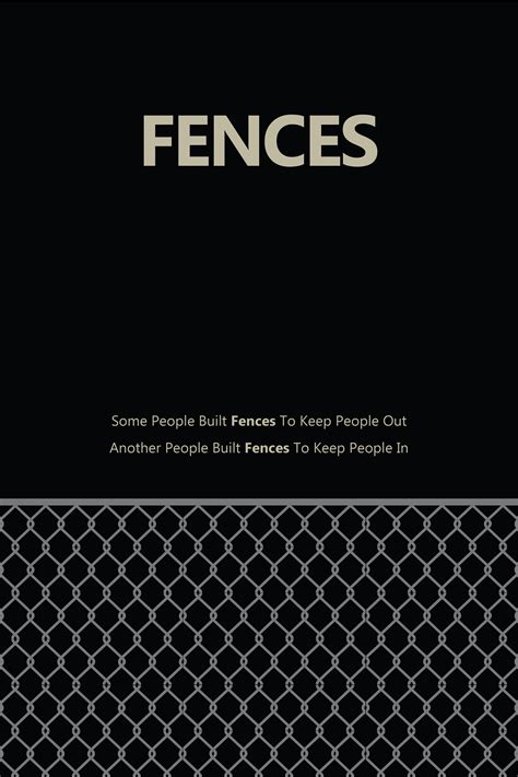 Fences 2016 movie minimalist poster Fences Movie, Photo Ed, Instagram Wallpaper, Movies 2016 ...