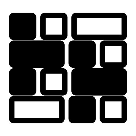 Tile icon black color vector illustration image flat style 5217442 Vector Art at Vecteezy