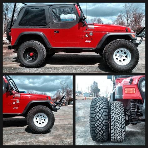 Help me find picture of a red TJ with white steel wheels | Page 2 ...