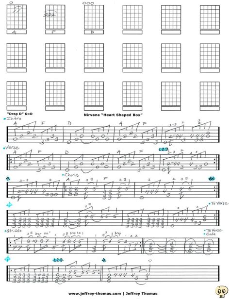 "Heart Shaped Box" by Nirvana! Here is the guitar tab with proper song structure. Enjoy! www ...