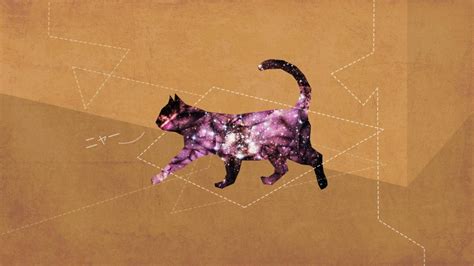 Cat Abstract HD wallpaper | art and paintings | Wallpaper Better