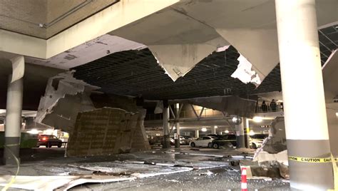 West Edmonton Mall parking lot ceiling collapses