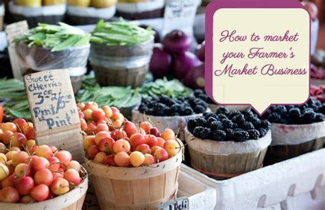 5 Farmer's Market Marketing Ideas - Convert With Content