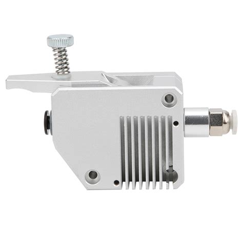 3D Printer Extruder, Full Metal Silver Durable 1.75mm Dual Extruder For ...