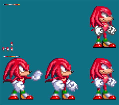 10x Indexed KIS2 and Sonic 3 Knuckles Sprites by Abbysek on DeviantArt