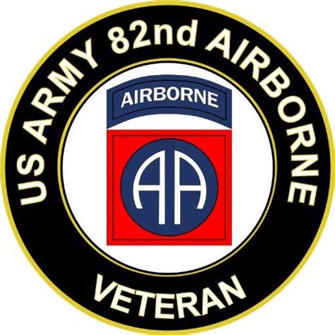 Amazon.com: US Army Veteran 82nd Airborne Sticker Decal 3.8 ...