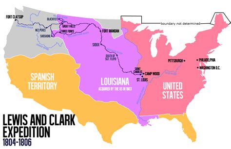 Lewis & Clark Expedition / Louisiana Purchase | Travel1000Places ...