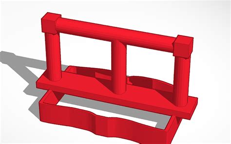 3D design book cookie cutter - Tinkercad