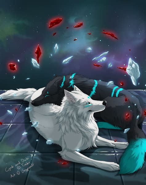 Anime Wolf Couples Wolf couple by elskerdegdaniel on devian