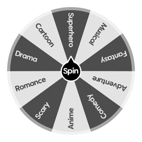 Movie Genres | Spin The Wheel App