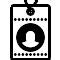 Id Card Vector SVG Icon - SVG Repo
