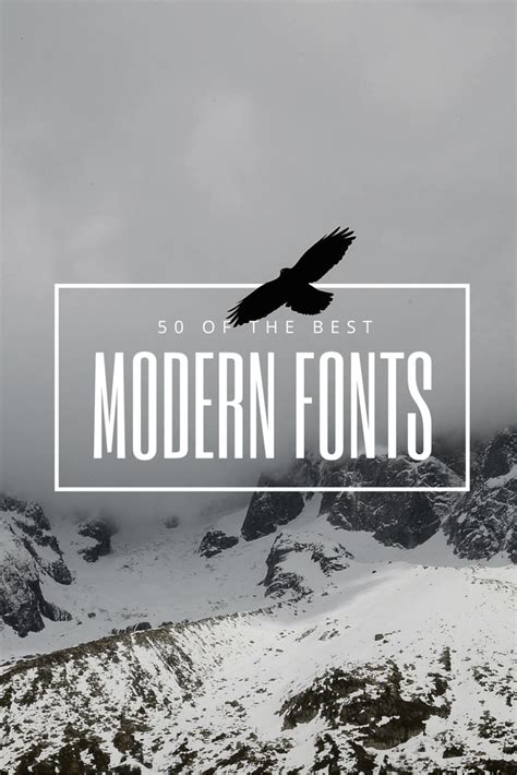 Best free modern fonts | Canva | Modern fonts, Typography layout, Modern fonts free