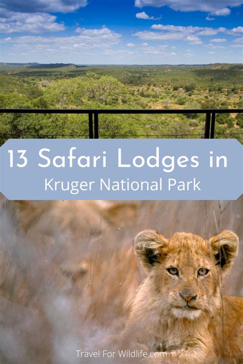 13 Safari lodges in Kruger National Park | Travel For Wildlife