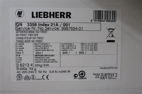 Liebherr GN 3356 Freezer - LabMakelaar Benelux