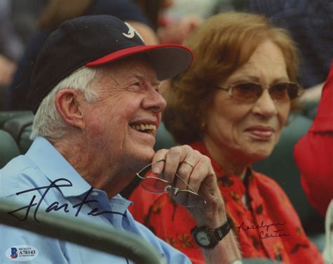 Jimmy Carter & Rosalynn Carter Signed 8x10 Photo (Beckett LOA ...