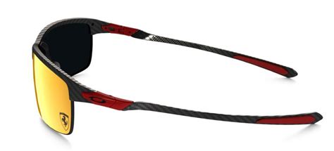 Oakley Ferrari Carbon Blade Sunglasses Polished Carbon/ Ruby Iridium ...