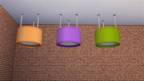 Rounded Luminosity Ceiling Light by johnboy21bc at Mod The Sims 4 » Sims 4 Updates