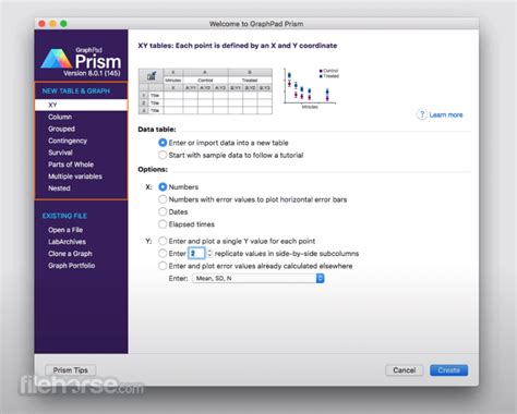 GraphPad Prism for Mac - Download Free (2024 Latest Version)