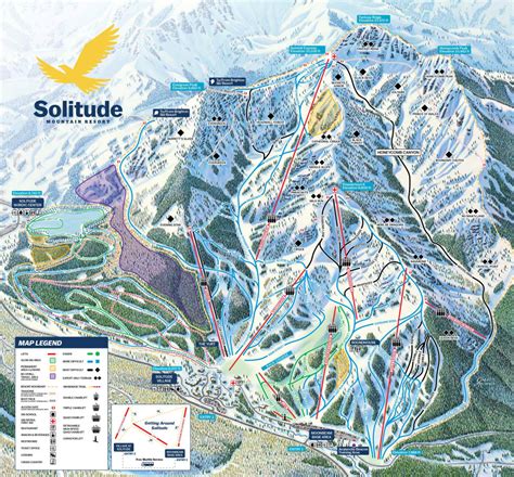 Solitude Mountain Resort Trail Map | Liftopia