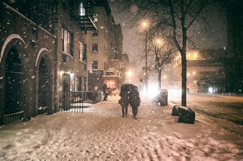 Winter - New York City - Night in the East Village by Vivienne Gucwa ...