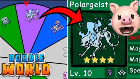 I Won POLARGEIST In Roulette!! | Doodle World | Roblox [#2] - YouTube