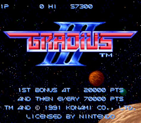 Gradius III Guides and Walkthroughs