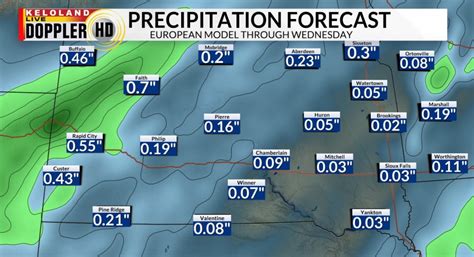 Black Hills snow today; Sharply cooler weather tomorrow | KELOLAND.com