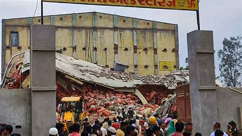 Uttar Pradesh | Cold storage building collapses in Uttar Pradesh's ...