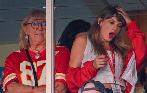 Donna Kelce Thinks Taylor Swift Is 'Very Sweet & Down To Earth'