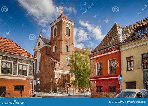 Kaunas. Cathedral of Saints Peter and Paul Stock Image - Image of ...