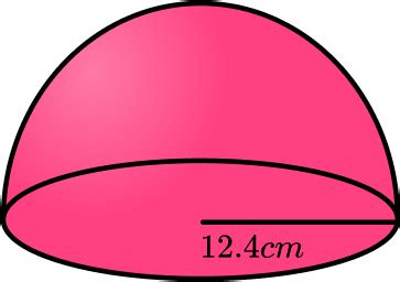 Hemisphere Shape - GCSE Maths - Steps, Examples & Worksheet