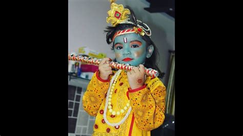 Makeup Of Little Krishna | Saubhaya Makeup