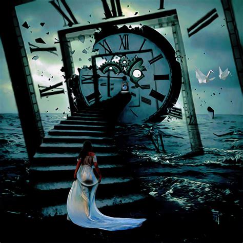 If I Could Go Back In Time by Byron Fli Walker | Art, Pink floyd art, Surreal art