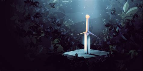 Excalibur, Fantasy art, Artwork, Sword Wallpapers HD / Desktop and Mobile Backgrounds