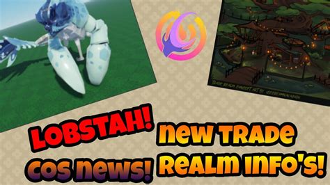 New creatures of sonaria Lobster??!? and new trade realm informations! | creatures of sonaria ...