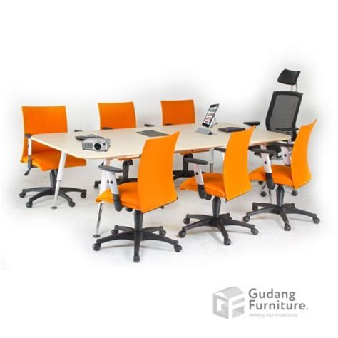 Jual Meja Meeting & Meja Rapat Kantor Modern Minimalis Aditech ERM 240 di Lapak Gudang Furniture ...