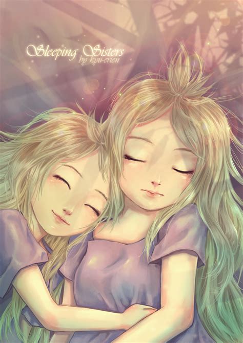 Sleeping Sisters by kyu-erien on DeviantArt