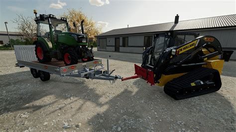 Skid Steer Trailer Mover FS22 - KingMods