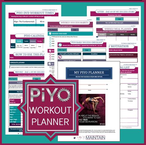 Review: PiYo Meal Plan Diet for Weight Loss with Free Printables — PLAN ...