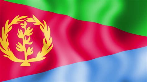 Hd Waving Flag - Eritrea Stock Footage Video (100% Royalty-free ...