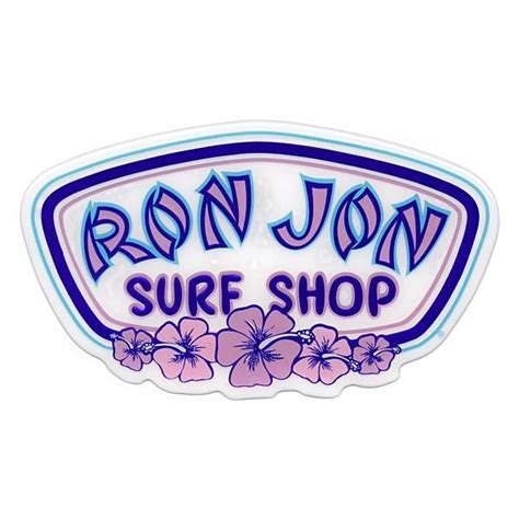 Ron Jon Hibiscus Dome Sticker | Surf stickers, Surf shop stickers, Ron jon surf shop