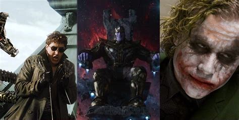 The Five Greatest Comic Book Movie Villains