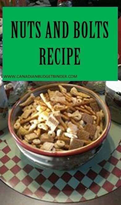 Low Sodium Nuts And Bolts Recipe