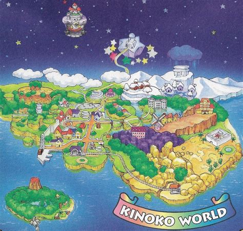 Mario Mushroom Kingdom Map | Hot Sex Picture